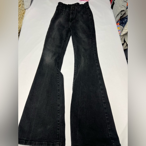 Free People Flare Jeans 27 - Picture 1 of 5
